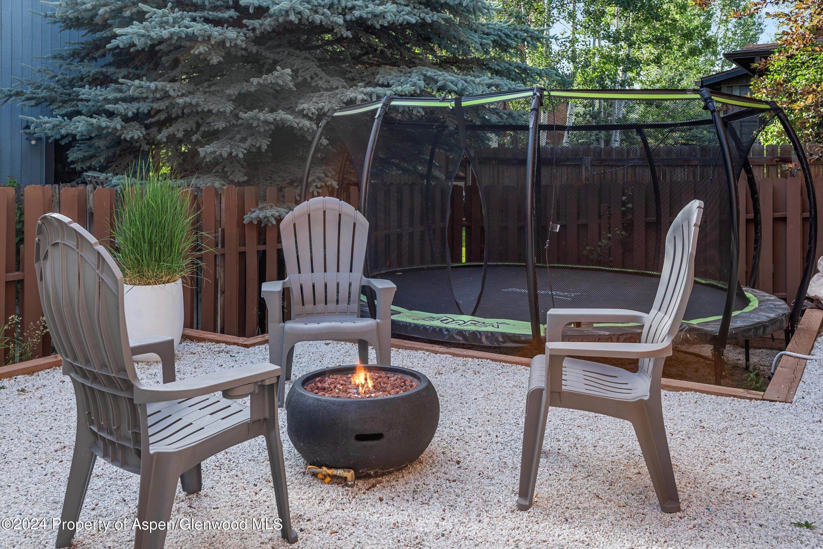 333 Sopris Circle Basalt, CO 81621 - Photo 46 of 57 a view of backyard with table and chairs