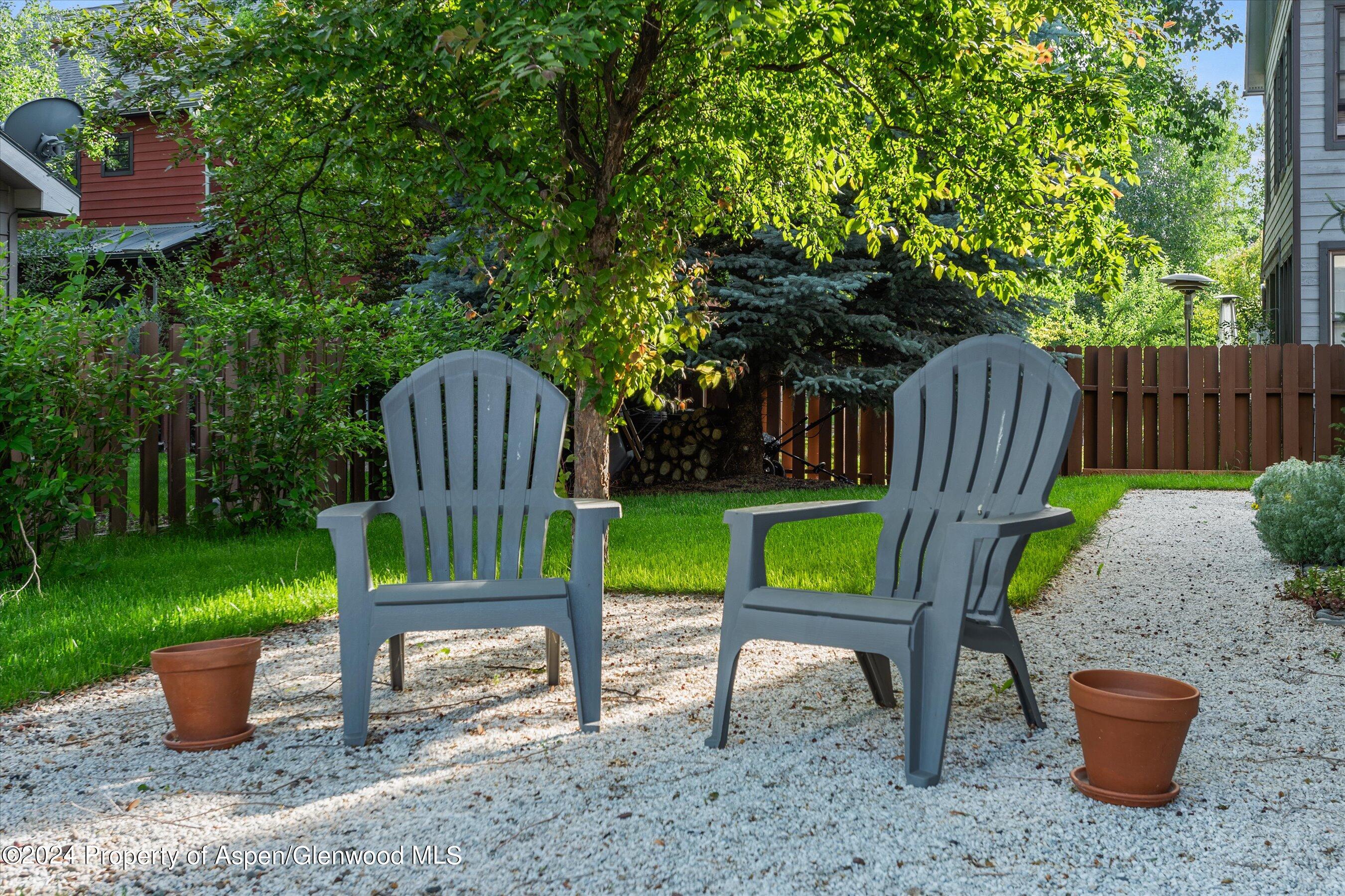 333 Sopris Circle Basalt, CO 81621 - Photo 52 of 57 a view of a bench in backyard of house