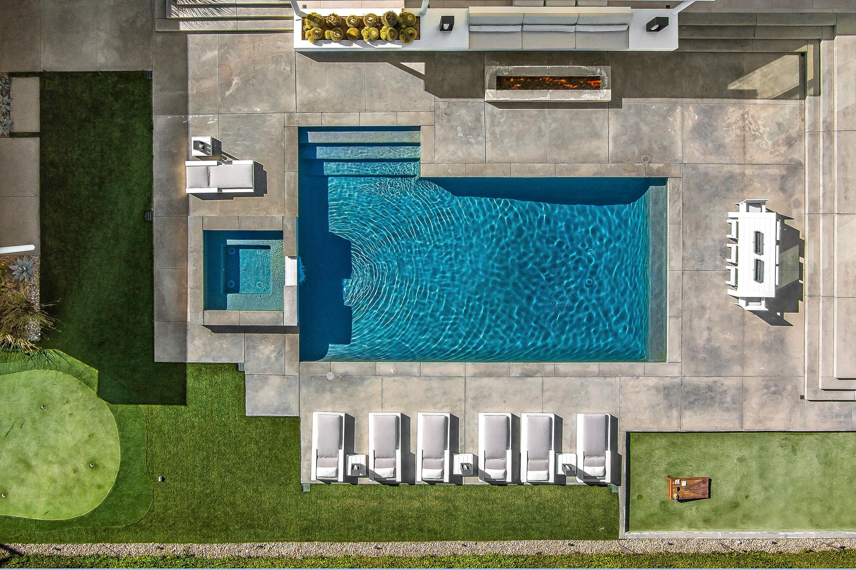 70260 Carson Road Rancho Mirage, CA 92270 - Photo 24 of 80 a front view of a house with garden