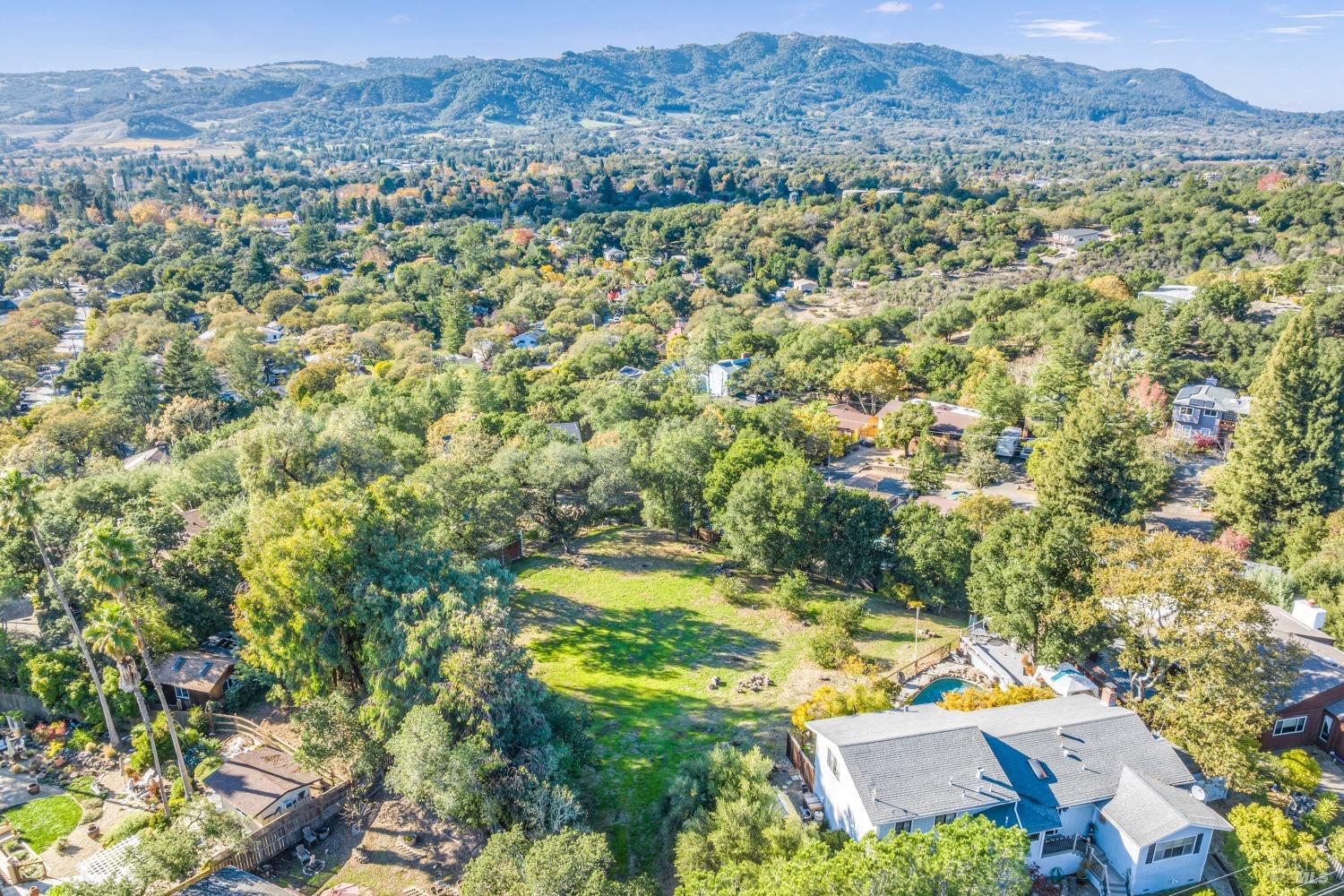 1195-1197 Alberca Road Sonoma, CA 95476 - Photo 16 of 23 view of a city with mountain
