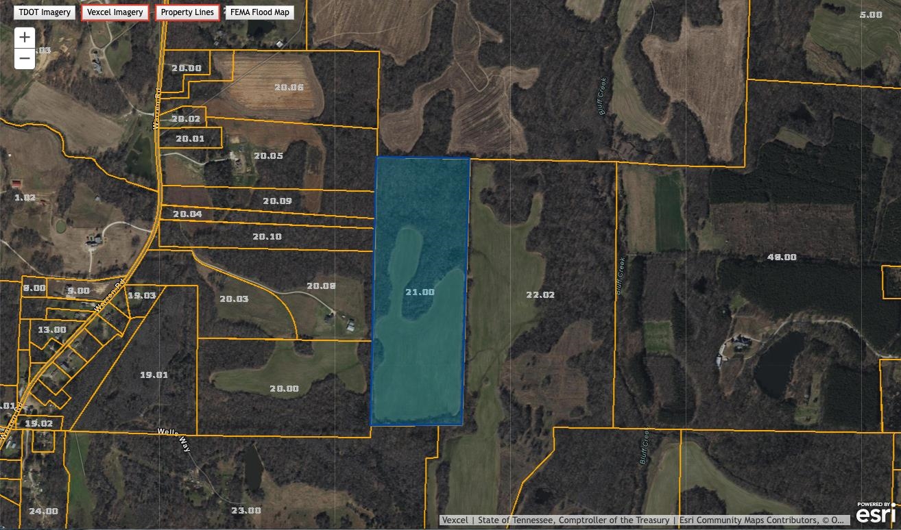 0 Warren Road Oakland, TN 38060 - Photo 3 of 5 0 Warren Rd Plat Map