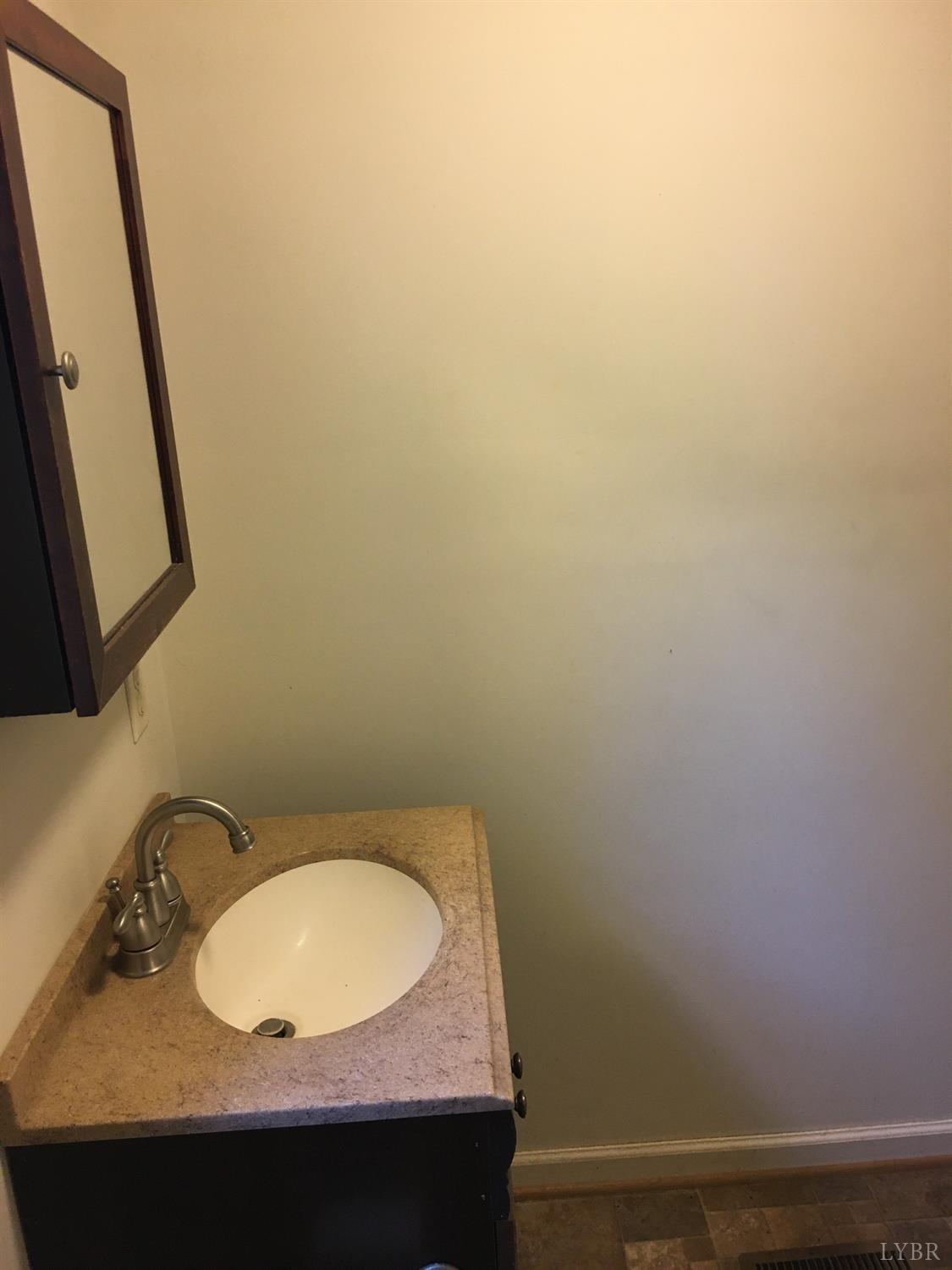 1066 Stevens Cove Road Lovingston, VA 22949 - Photo 11 of 15 a bathroom with a sink and a mirror