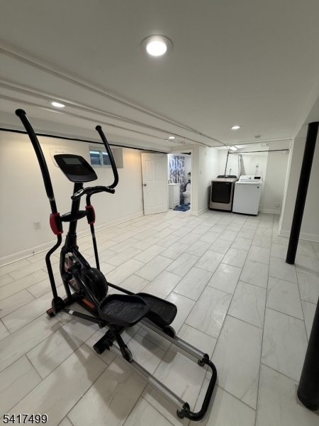 335 Hobson Street Newark, NJ 07112 - Photo 26 of 29 a view of a room with gym equipment
