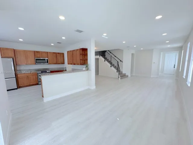 a view of a building with a outdoor space