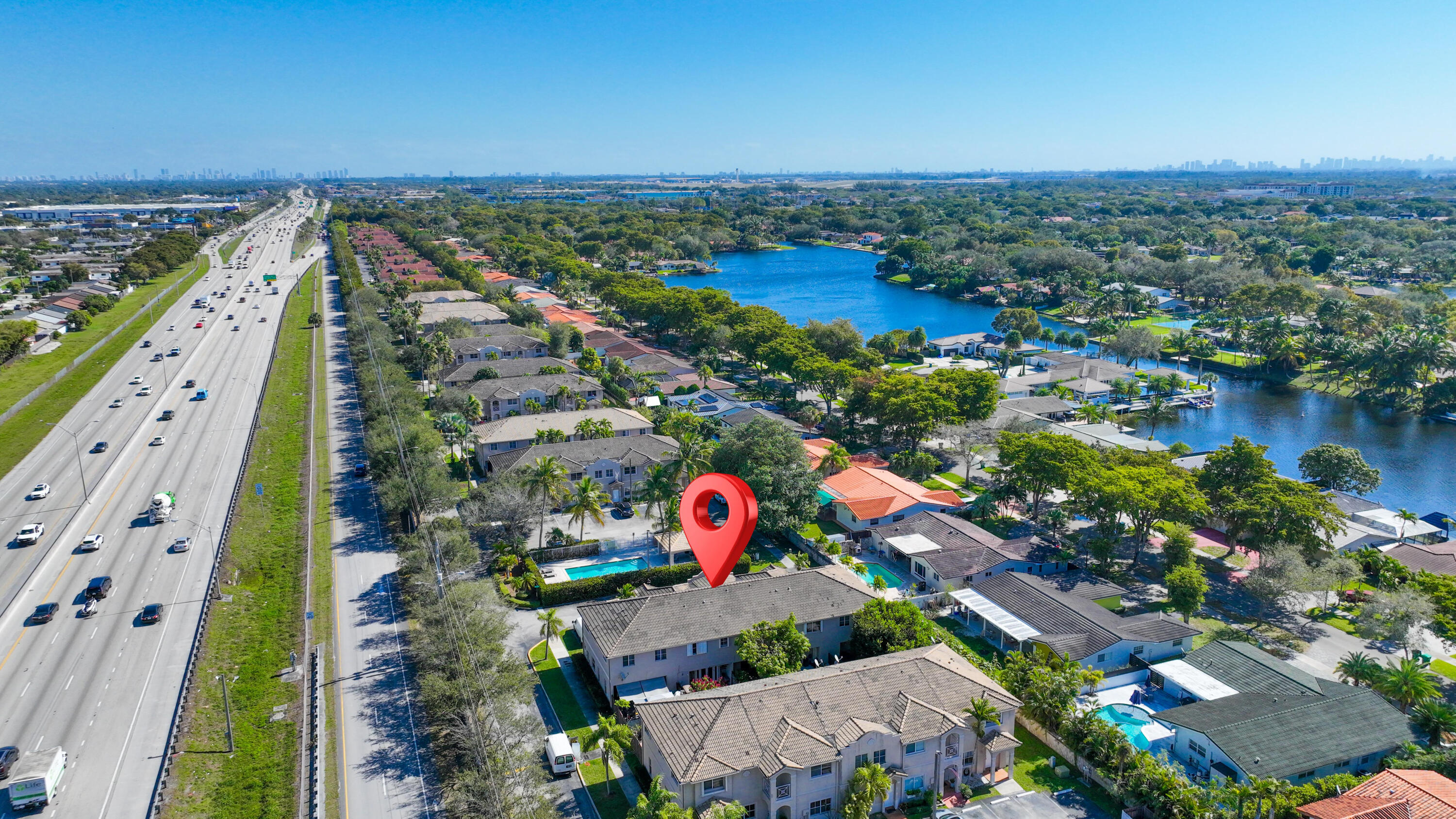 16616 Northwest 72nd Court Miami Lakes, FL 33014 - Photo 2 of 39 Aereal drone2