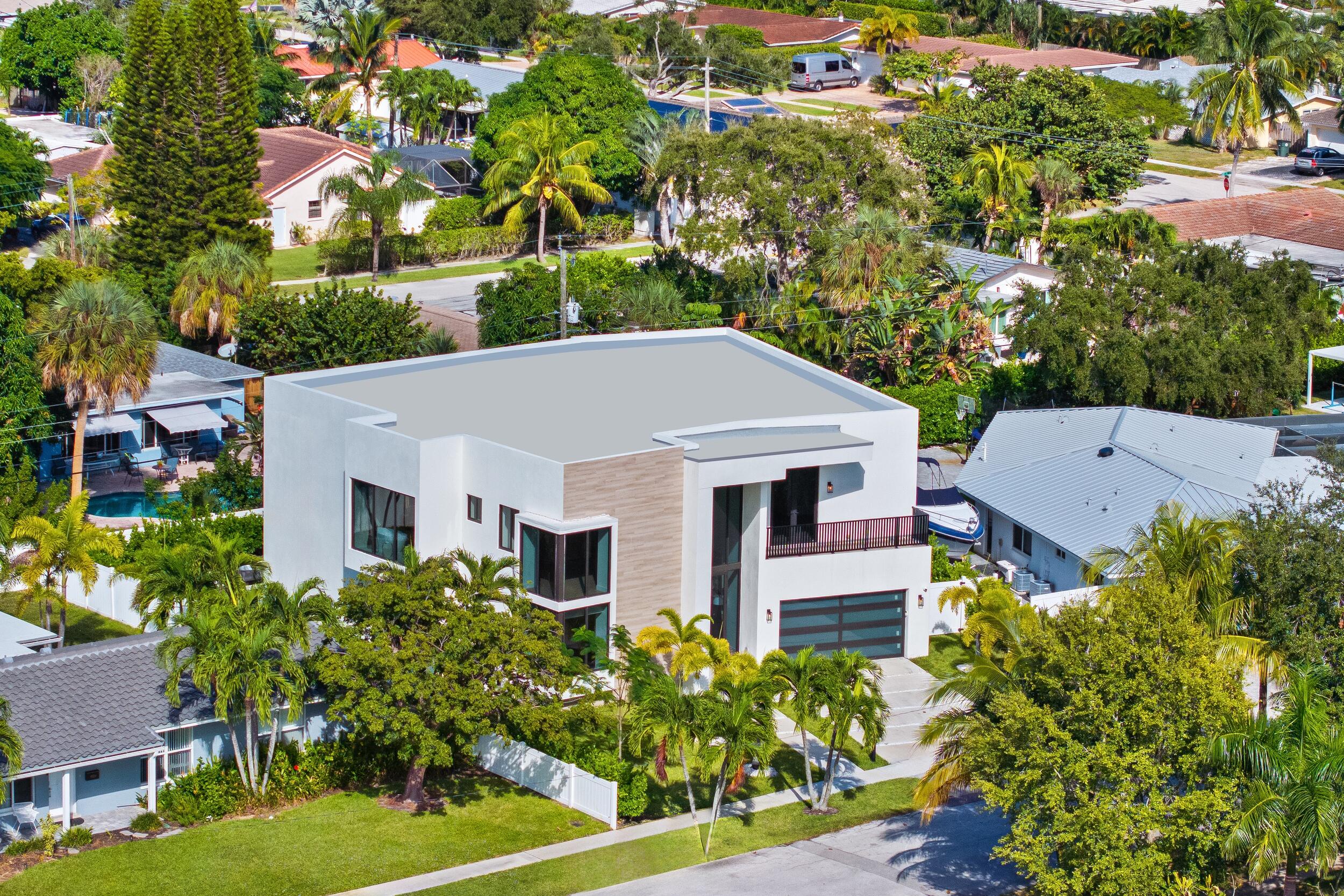 957 Southwest 12th Street Boca Raton, FL 33486 - Photo 11 of 13 Aerial