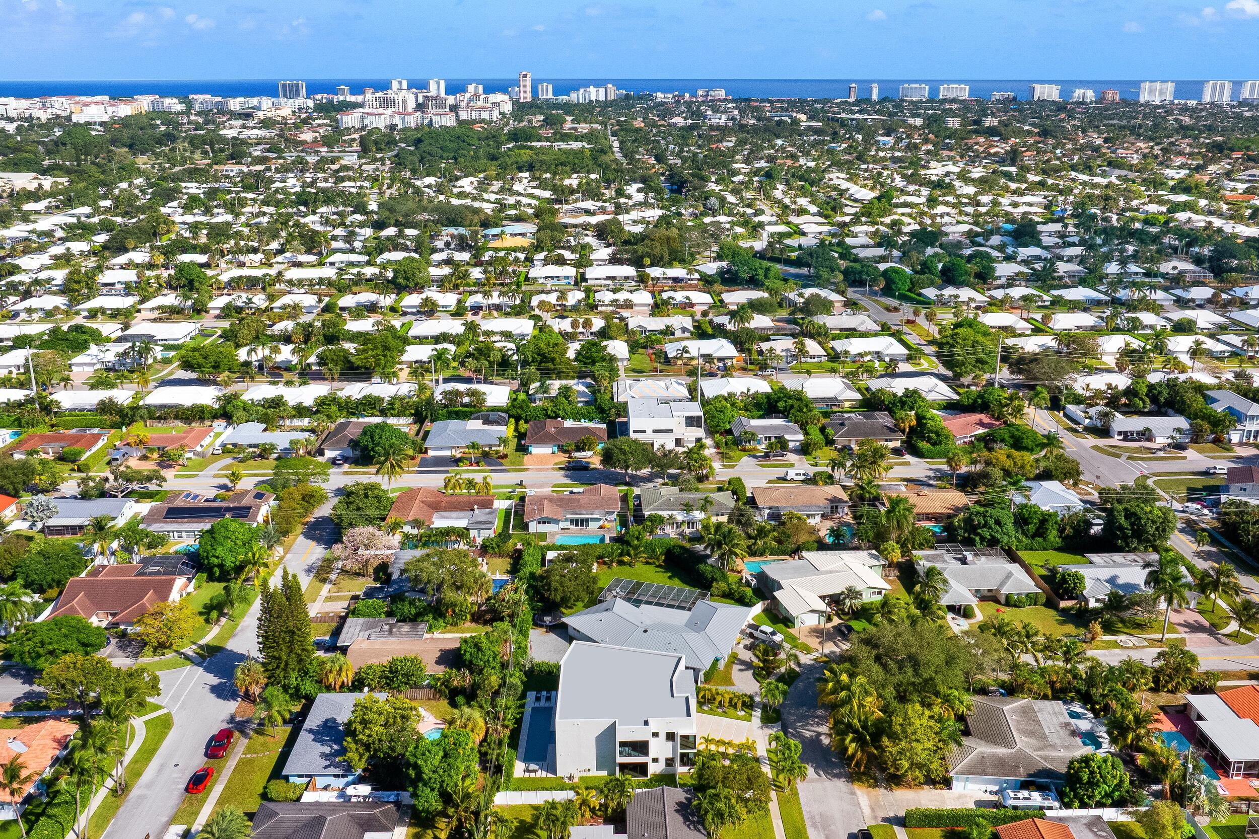 957 Southwest 12th Street Boca Raton, FL 33486 - Photo 12 of 13 Aerial