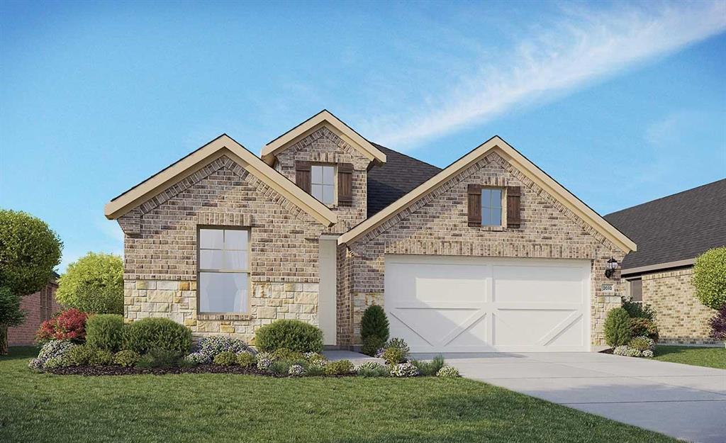2157 Bailey Street Carrollton, TX 75010 - Photo 1 of 1 a front view of a house with a yard and garage