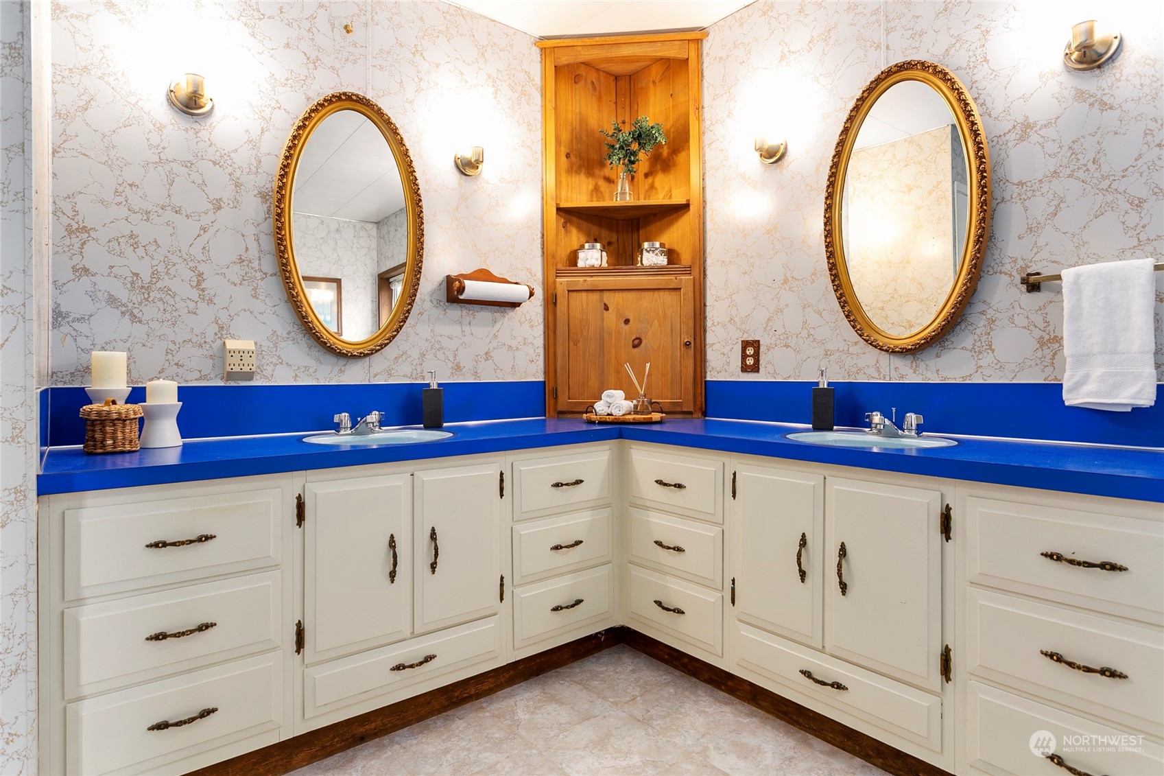 2219 Mt Baker Highway Bellingham, WA 98226 - Photo 16 of 39 a bathroom with a mirror and a sink