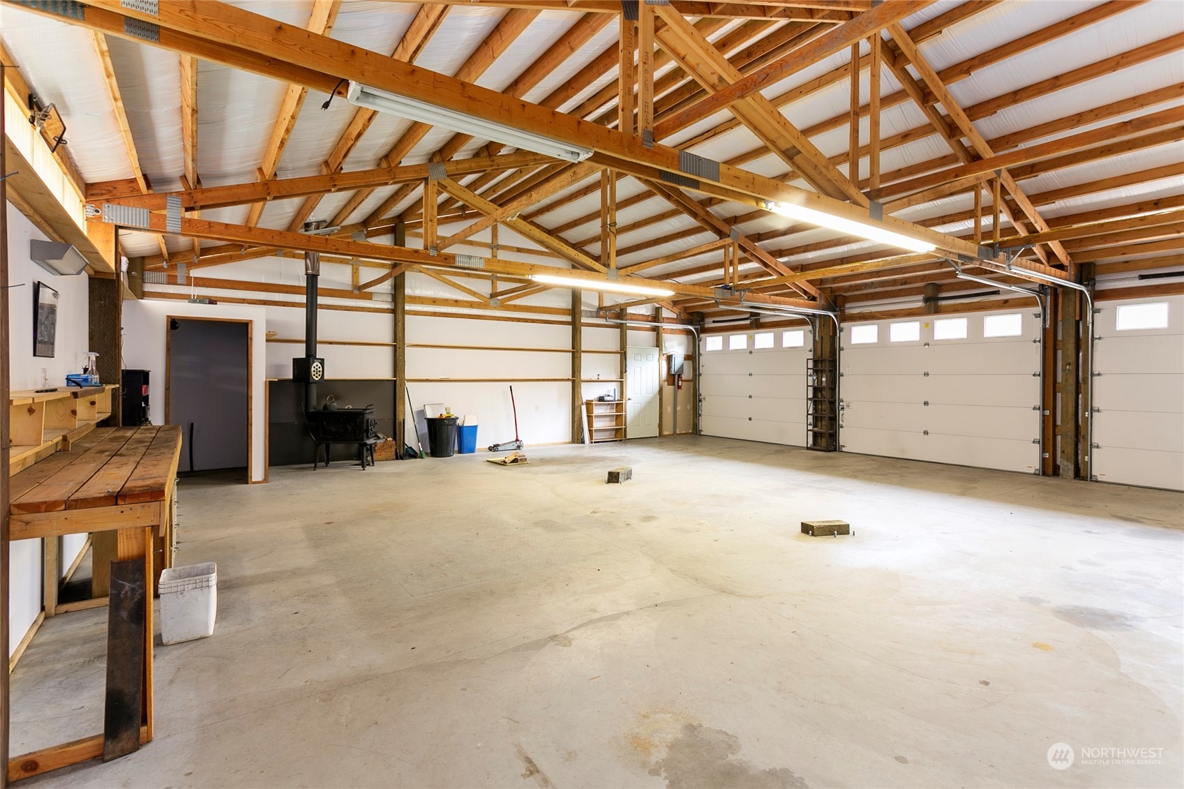 2219 Mt Baker Highway Bellingham, WA 98226 - Photo 32 of 39 a view of a room with wooden roof and furniture