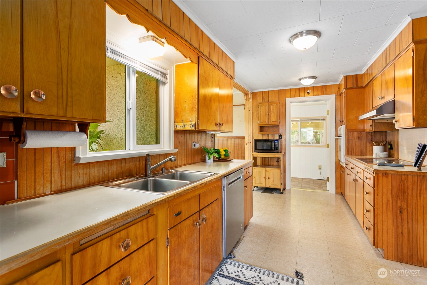 2219 Mt Baker Highway Bellingham, WA 98226 - Photo 10 of 39 a kitchen with large windows and sink