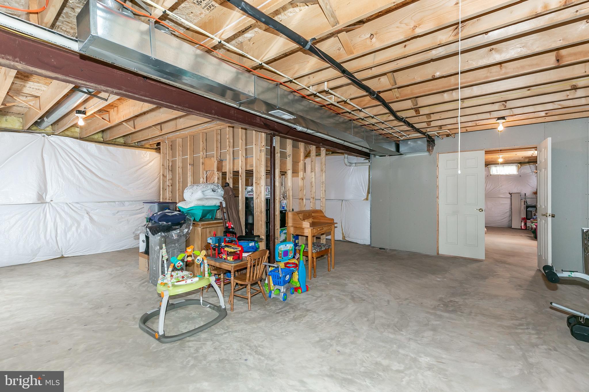 5709 Allender Road White Marsh, MD 21162 - Photo 31 of 39 Basement is ready for your finishing touches!