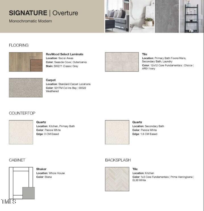 1124 Sun Spgs Road Wake Forest, NC 27587 - Photo 2 of 53 Design Selections - This home is currently under construction - selections are subject to change