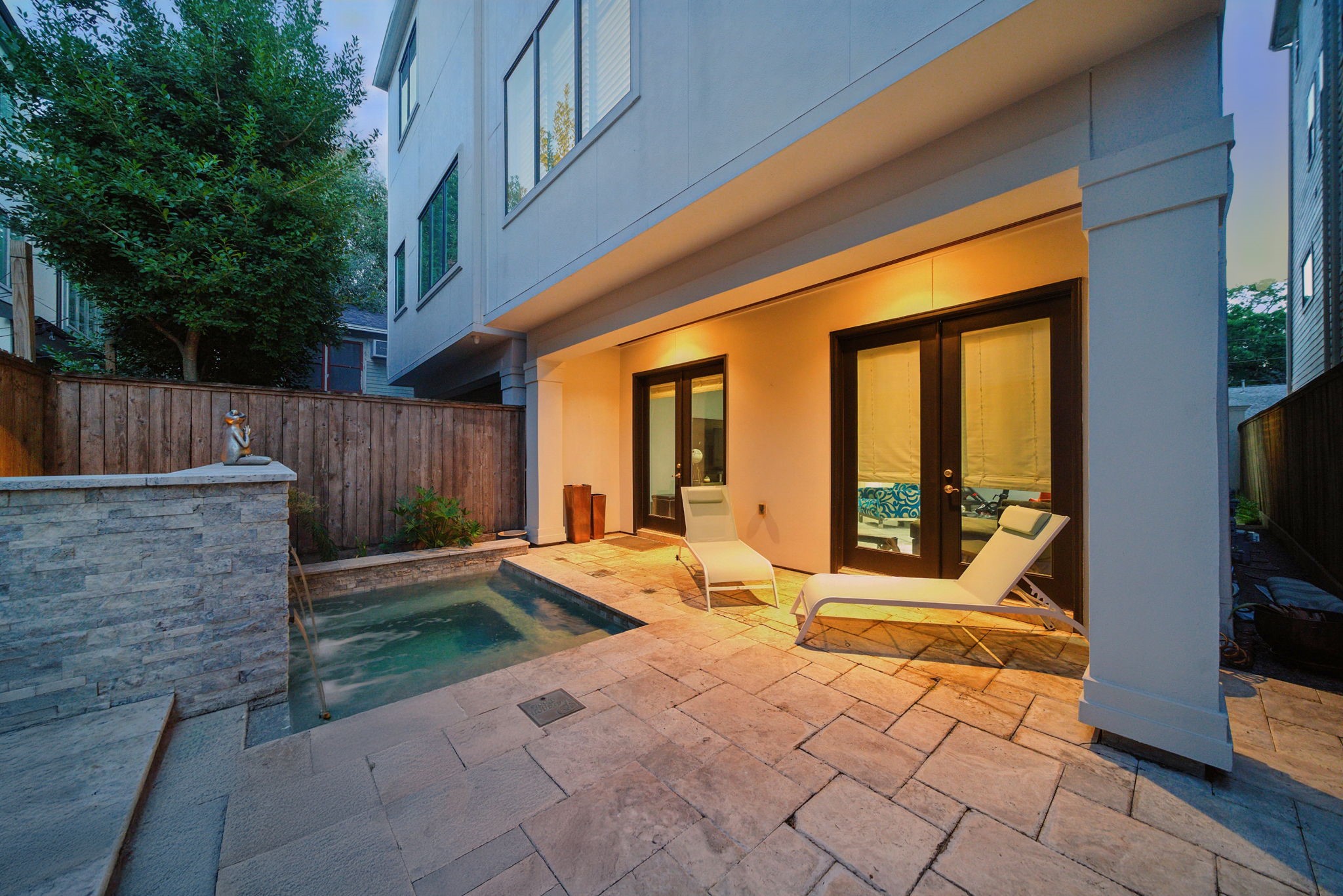 803 Bomar Street, Unit A Houston, TX 77006 - Photo 33 of 39 a view of swimming pool with patio