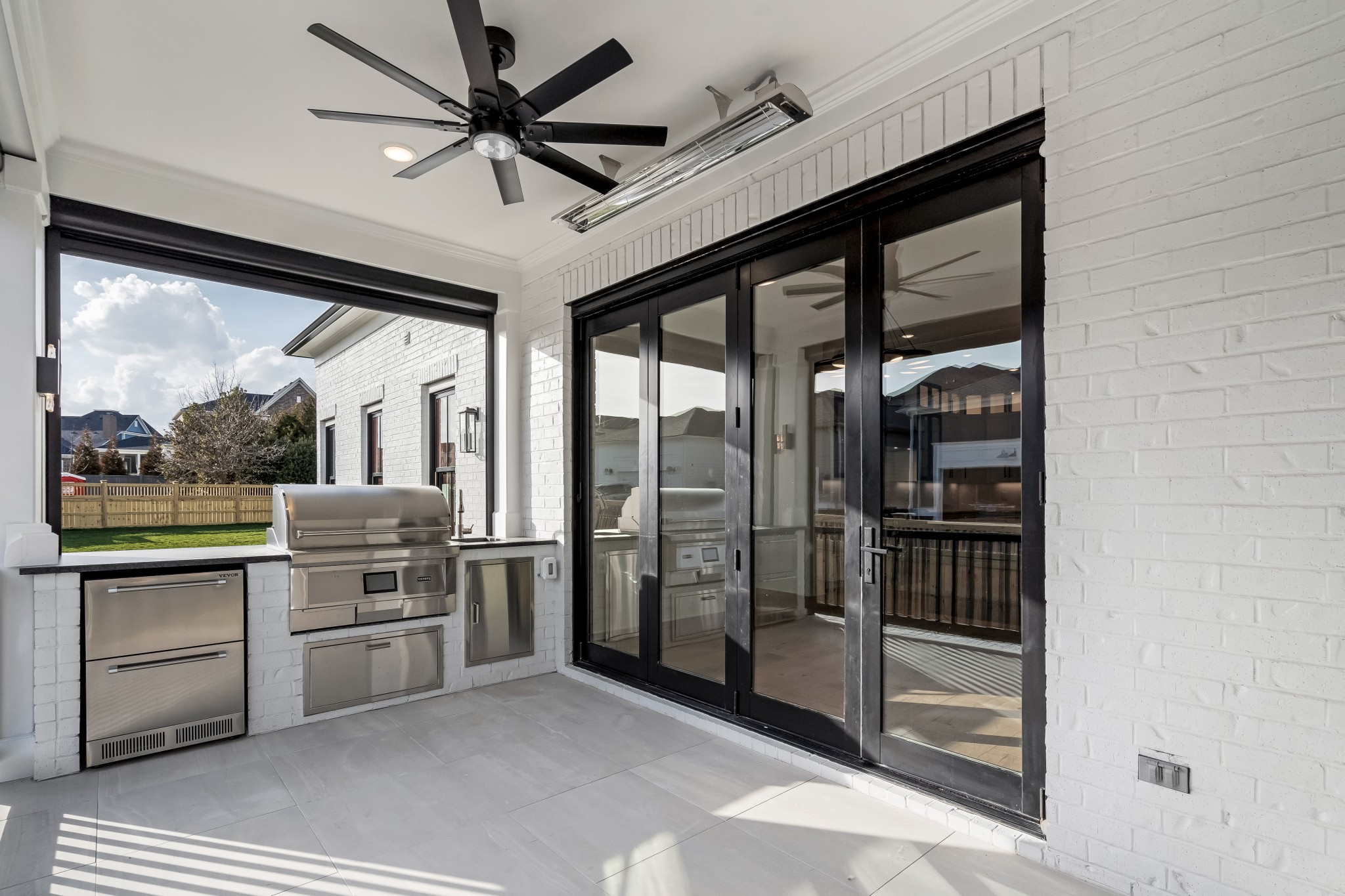 214 Old Peytonsville Road Franklin, TN 37064 - Photo 30 of 42 a open kitchen with stainless steel appliances granite countertop a stove and a refrigerator