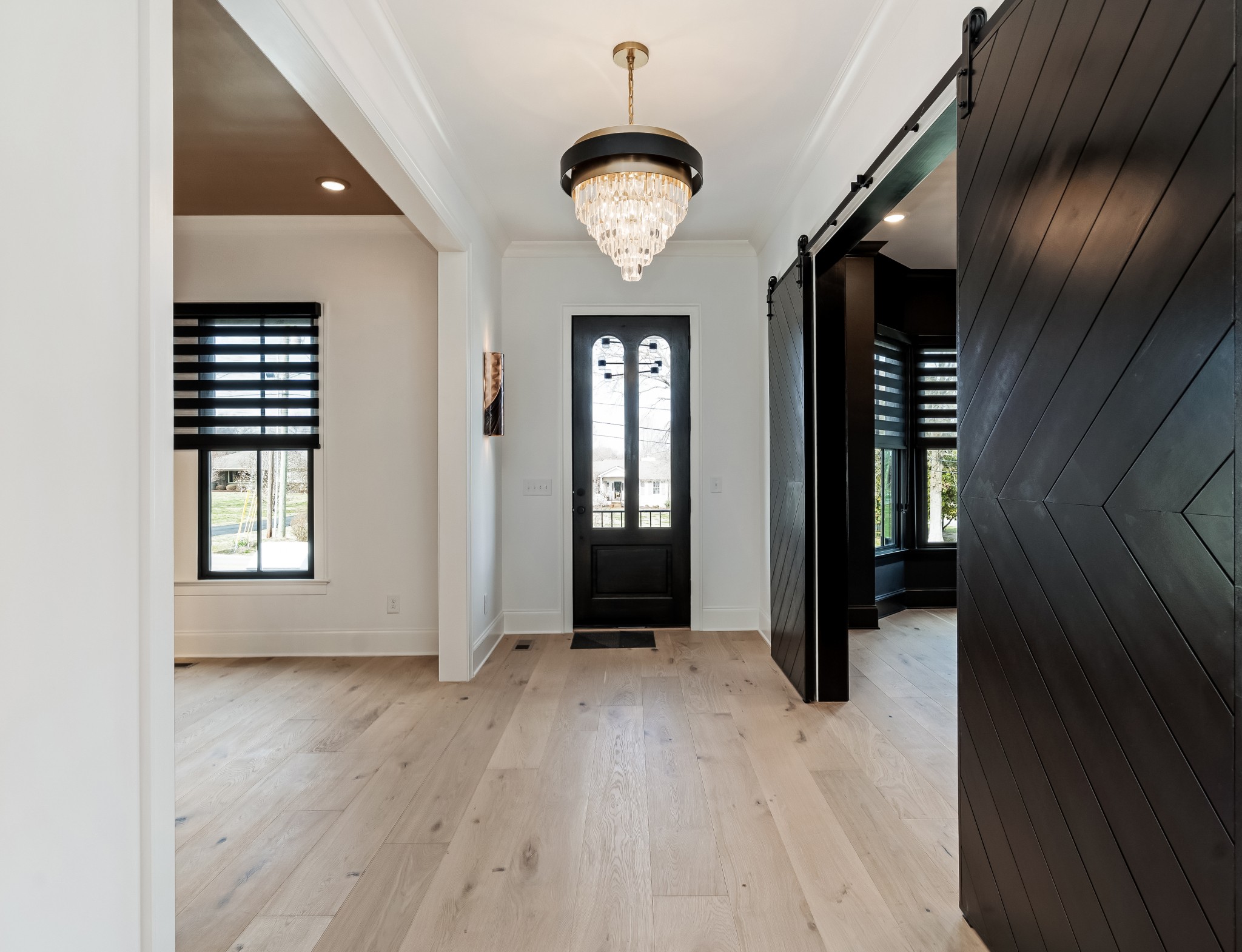 214 Old Peytonsville Road Franklin, TN 37064 - Photo 5 of 42 wooden floor in an empty room with a window