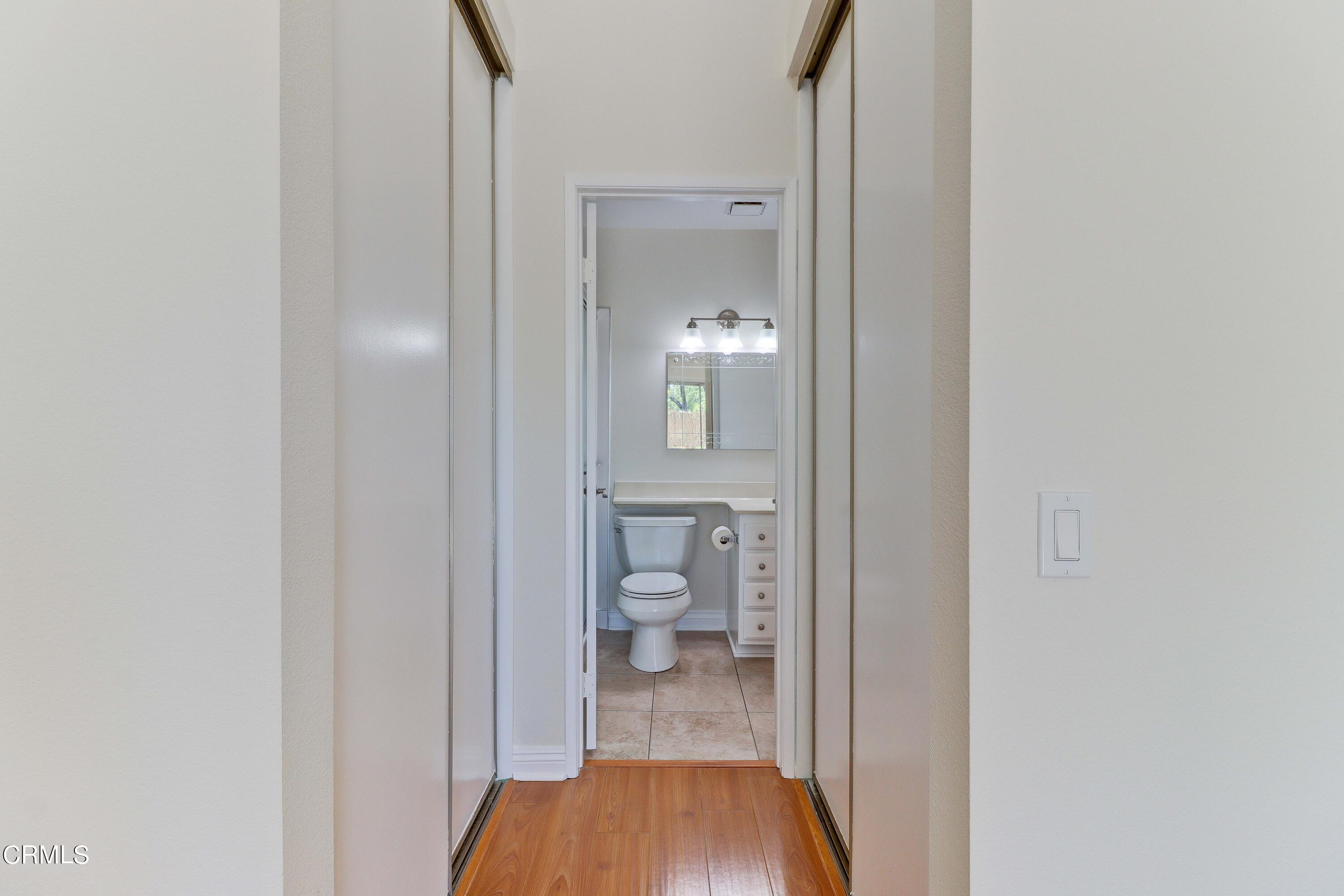12399 Blazing Star Court Rancho Cucamonga, CA 91739 - Photo 15 of 24 a view of a bathroom from a hallway