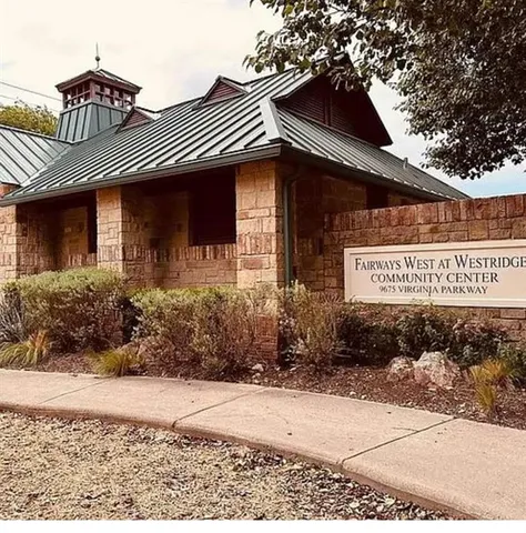 a view of outdoor space with seating
