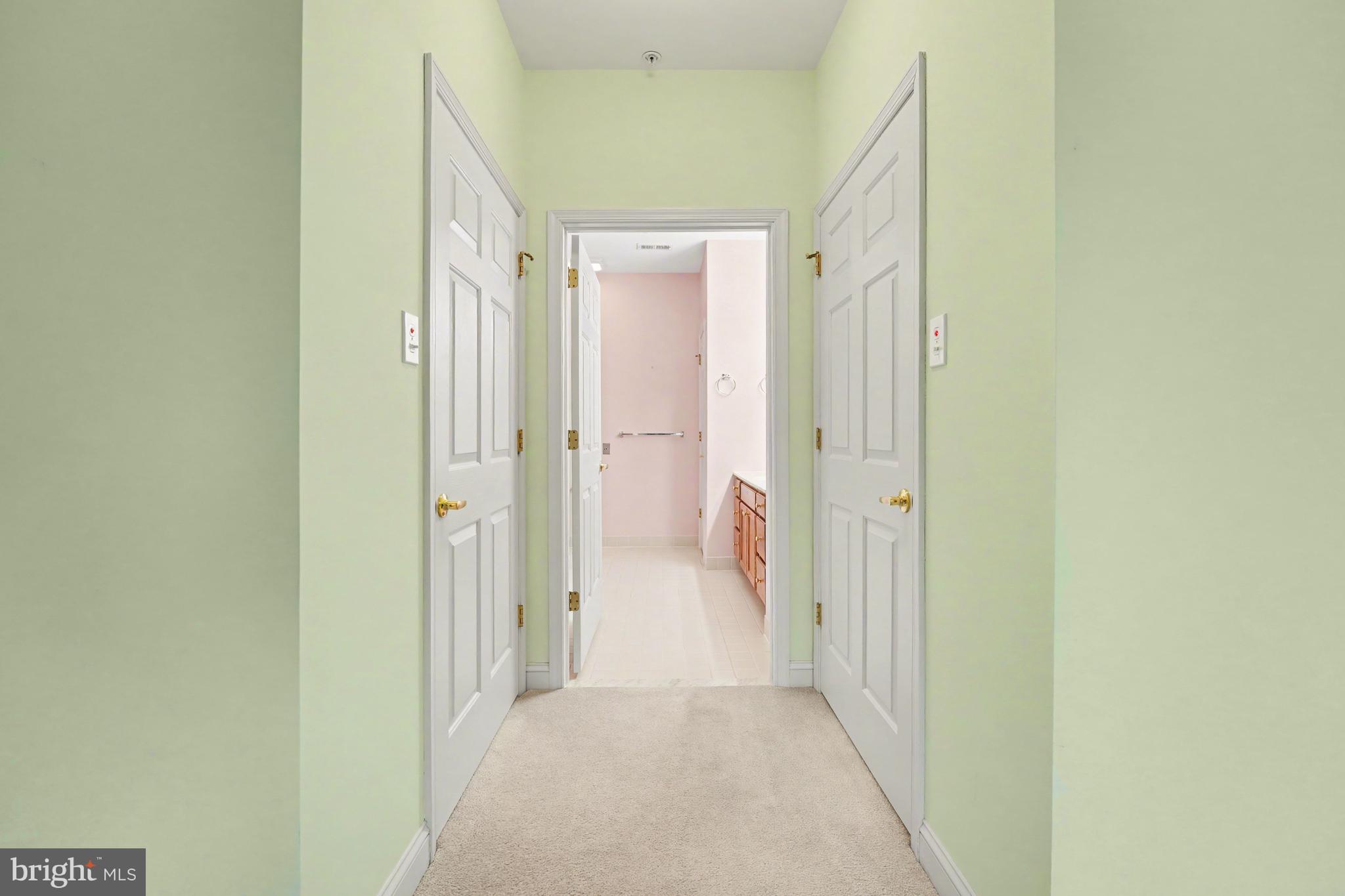 1621 Yorktown Road, Unit 50 Jamison, PA 18929 - Photo 30 of 50 Hallway to En Suite Main Bathroom