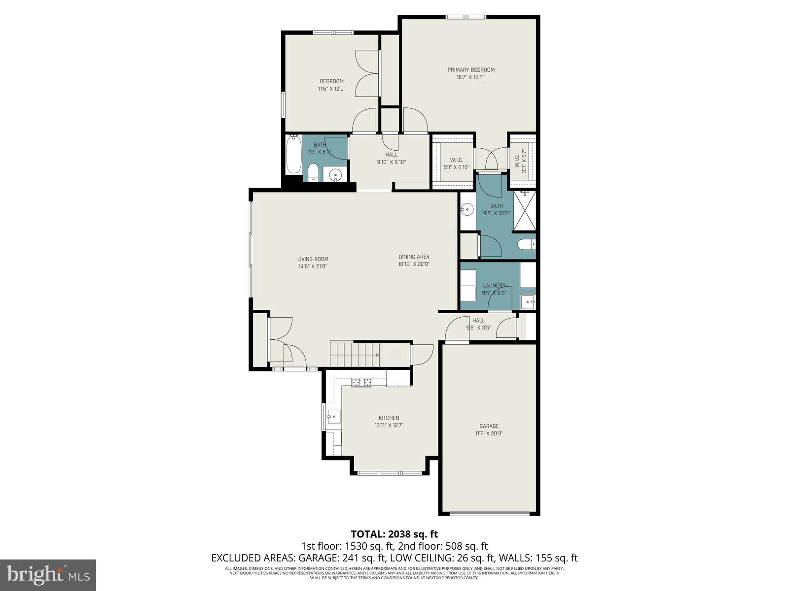 1621 Yorktown Road, Unit 50 Jamison, PA 18929 - Photo 47 of 50 Main Floor With SQ. FT