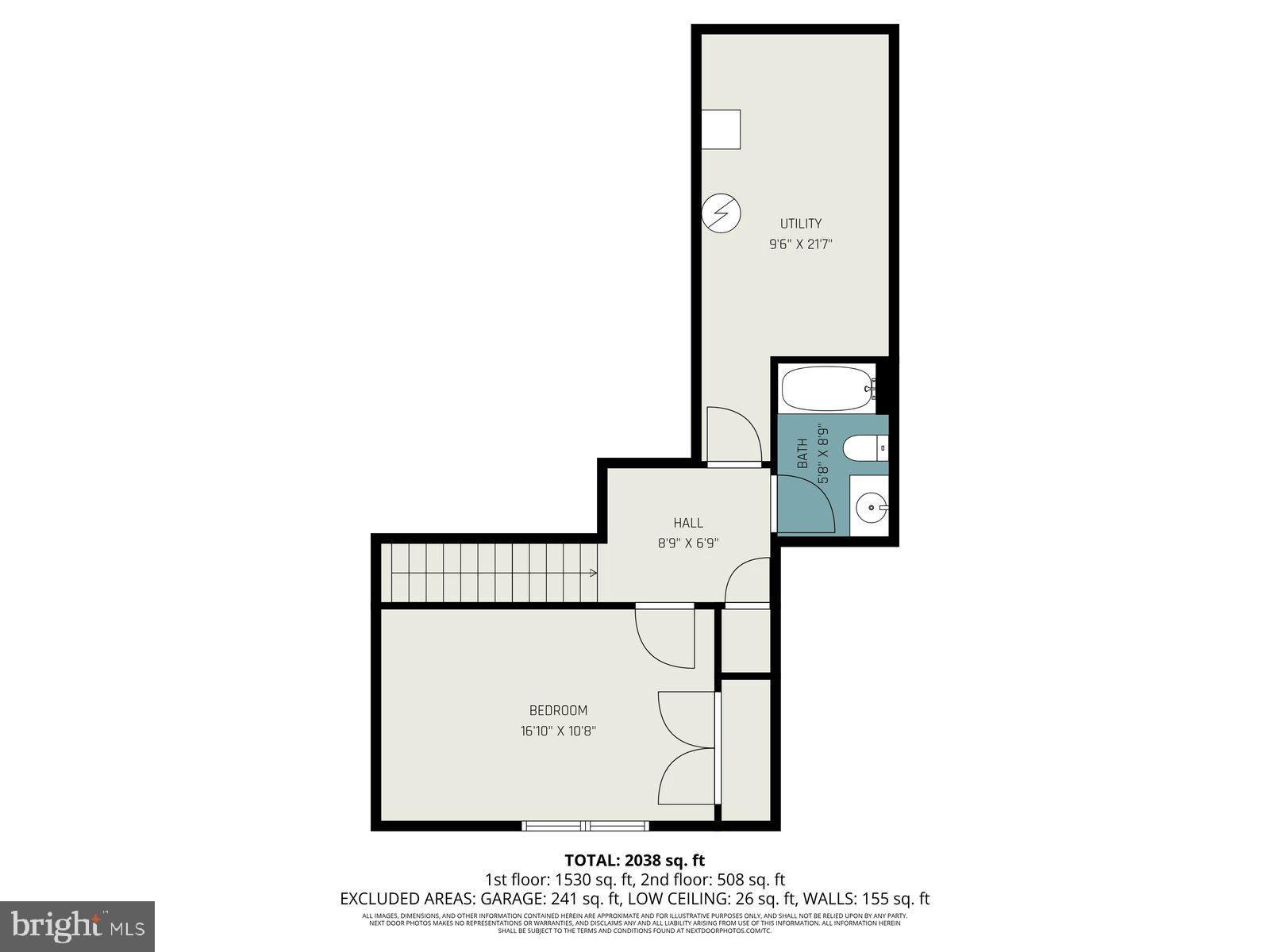 1621 Yorktown Road, Unit 50 Jamison, PA 18929 - Photo 49 of 50 Second Floor With SQ. FT