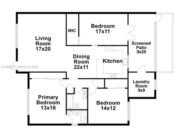 $4,300 | 11401 Southwest 81st Road, Pinecrest, FL 33156