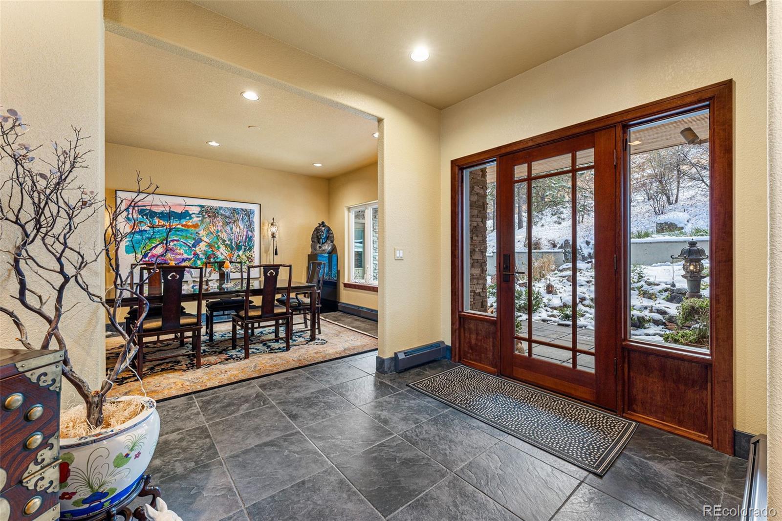 395 Timber Lane Boulder, CO 80304 - Photo 5 of 37 a view of a lobby with furniture and floor to ceiling window