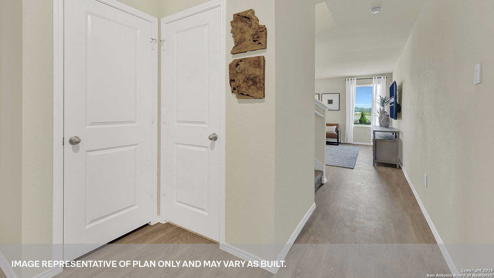 482 Low Pasture Trail Maxwell, TX 78656 - Photo 3 of 35 a view of a hallway with elevator