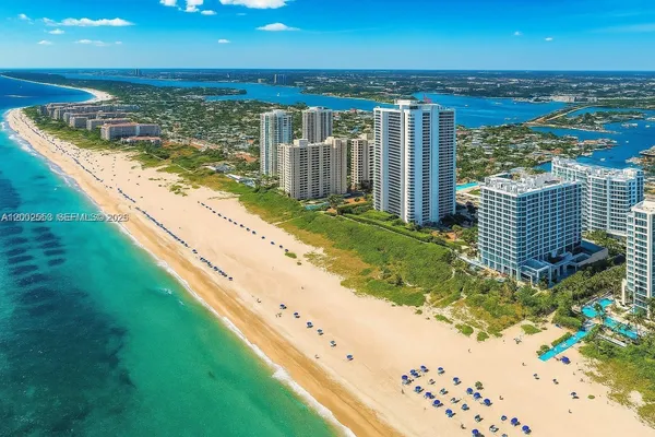 a view of an ocean view