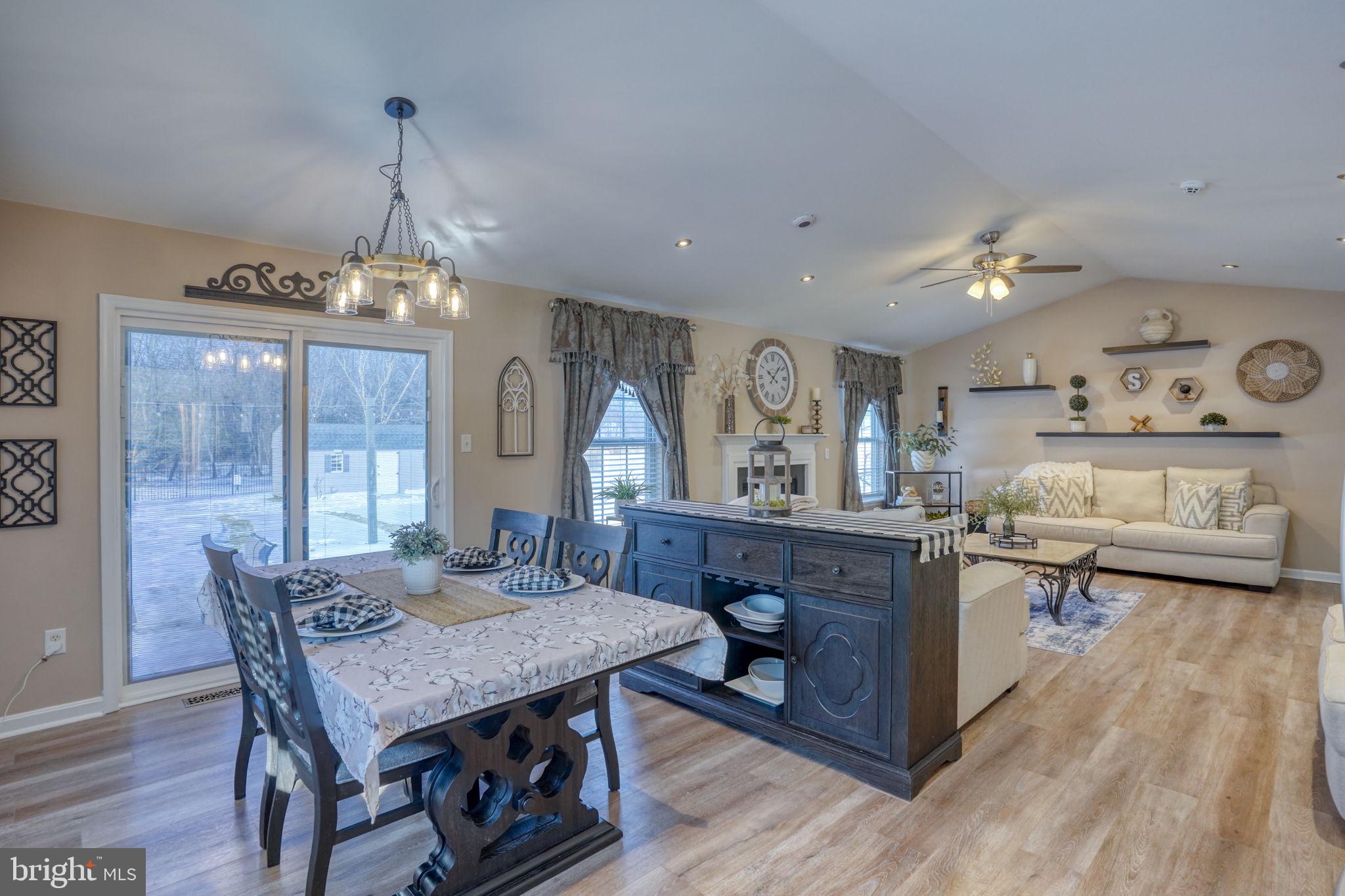 247 Cider Run Magnolia, DE 19962 - Photo 18 of 48 Eat In Kitchen-Open Plan View to Living Area