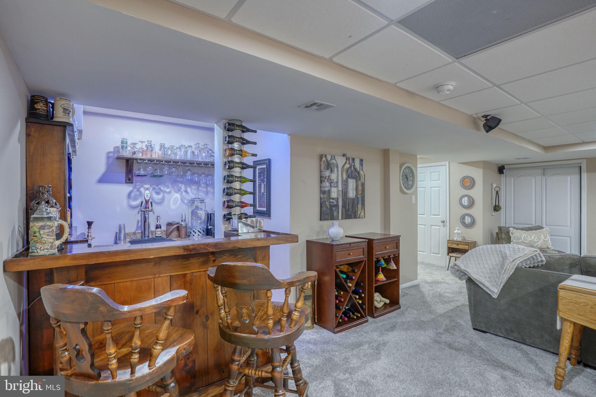 247 Cider Run Magnolia, DE 19962 - Photo 31 of 44 Entertaining Area/Built In Bar w/kegerator