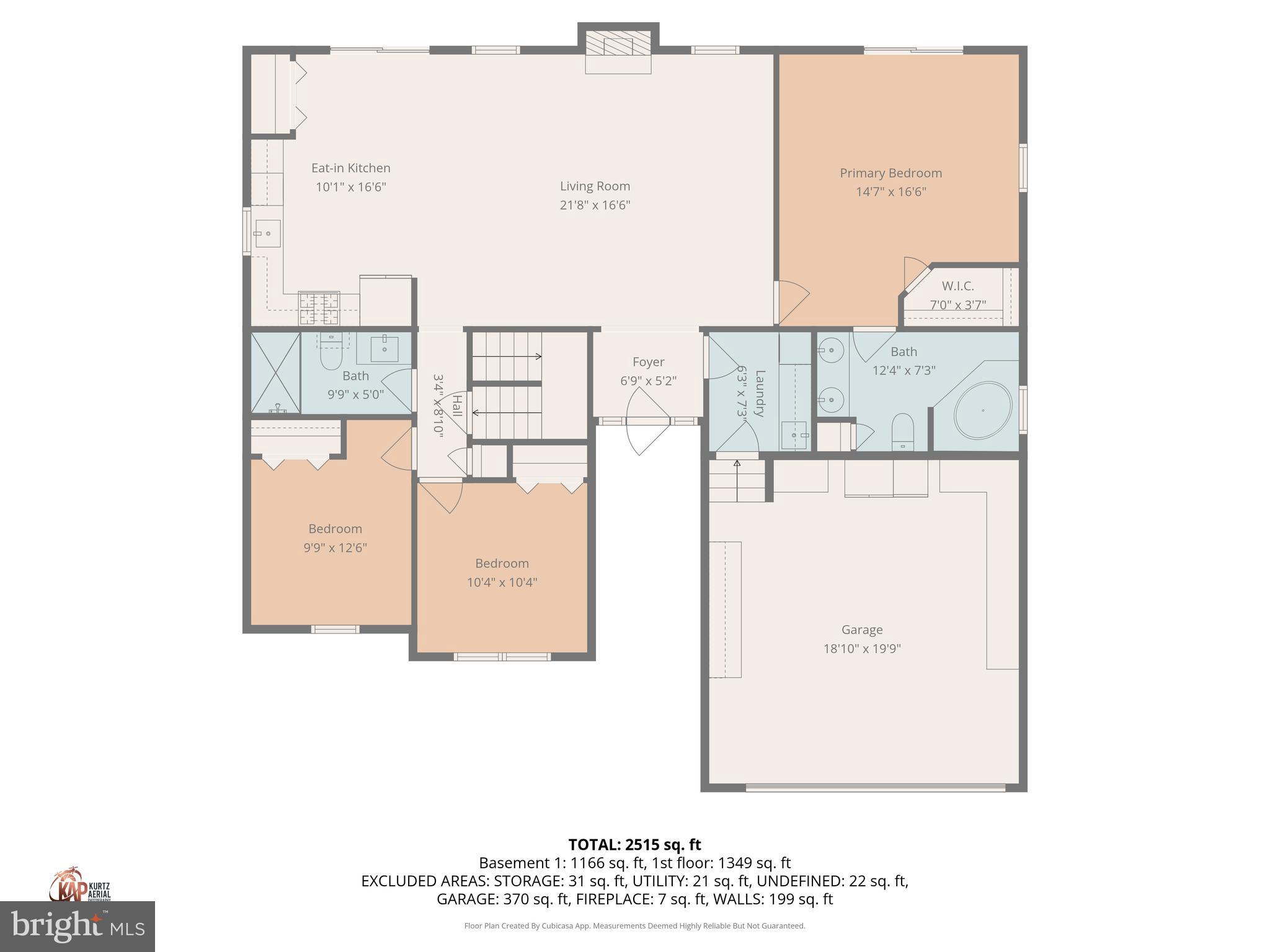 247 Cider Run Magnolia, DE 19962 - Photo 43 of 44 Main Floor Plan