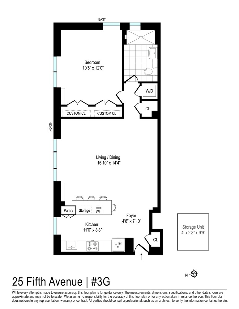 25 5th Avenue, Unit 3G Manhattan, NY 10003 - Photo 9 of 9