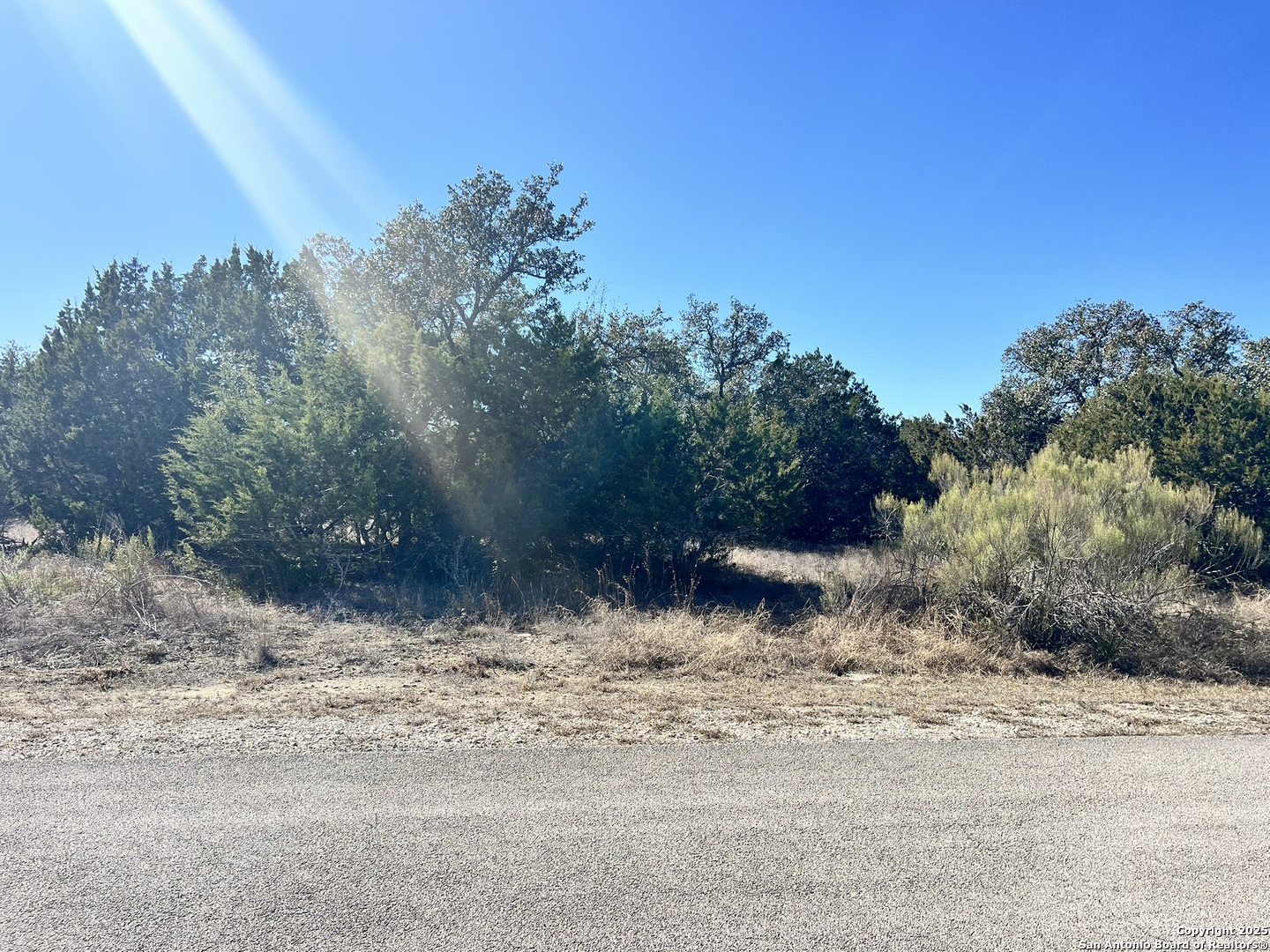 422 Eider Cove Spring Branch, TX 78070 - Photo 2 of 11 a view of a yard covered in snow