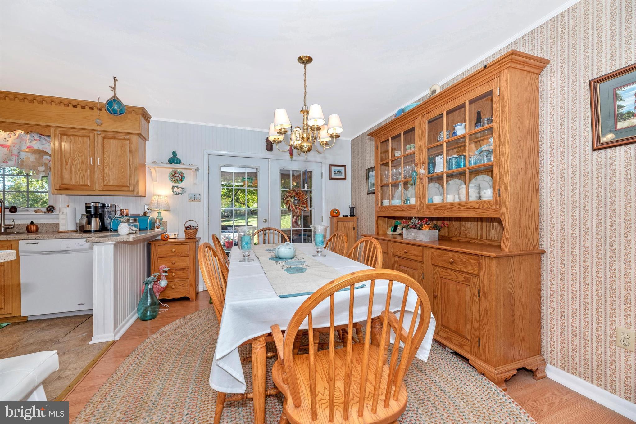 5416 Ridge Road Mount Airy, MD 21771 - Photo 6 of 33 Dining Room with French Door to Deck