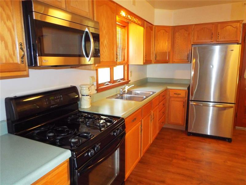 447 Harvey Road Foxburg, PA 16036 - Photo 2 of 23 Beautiful updated kitchen. Appliances included! Real hardwood flooring throughout.