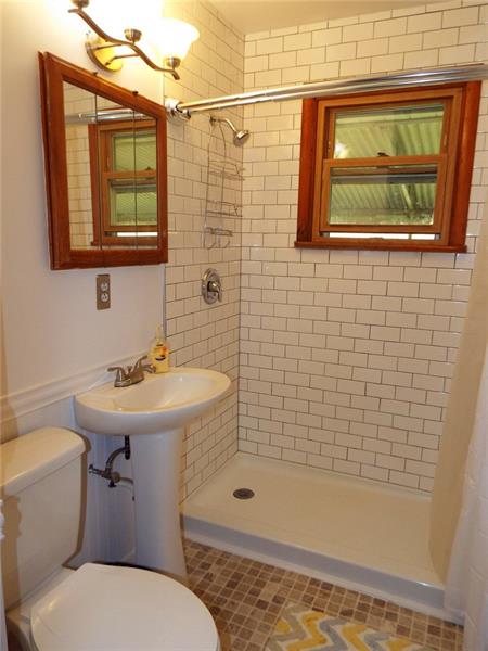 447 Harvey Road Foxburg, PA 16036 - Photo 11 of 23 Full bath with step in shower.