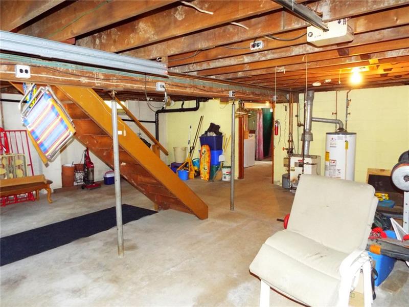 447 Harvey Road Foxburg, PA 16036 - Photo 12 of 23 Full basement with 1 stall garage space.
