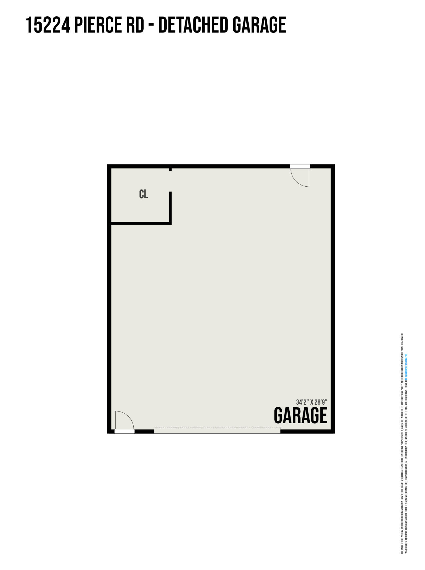 15224 Pierce Road Stanwood, MI 49346 - Photo 30 of 30 Detached Garage