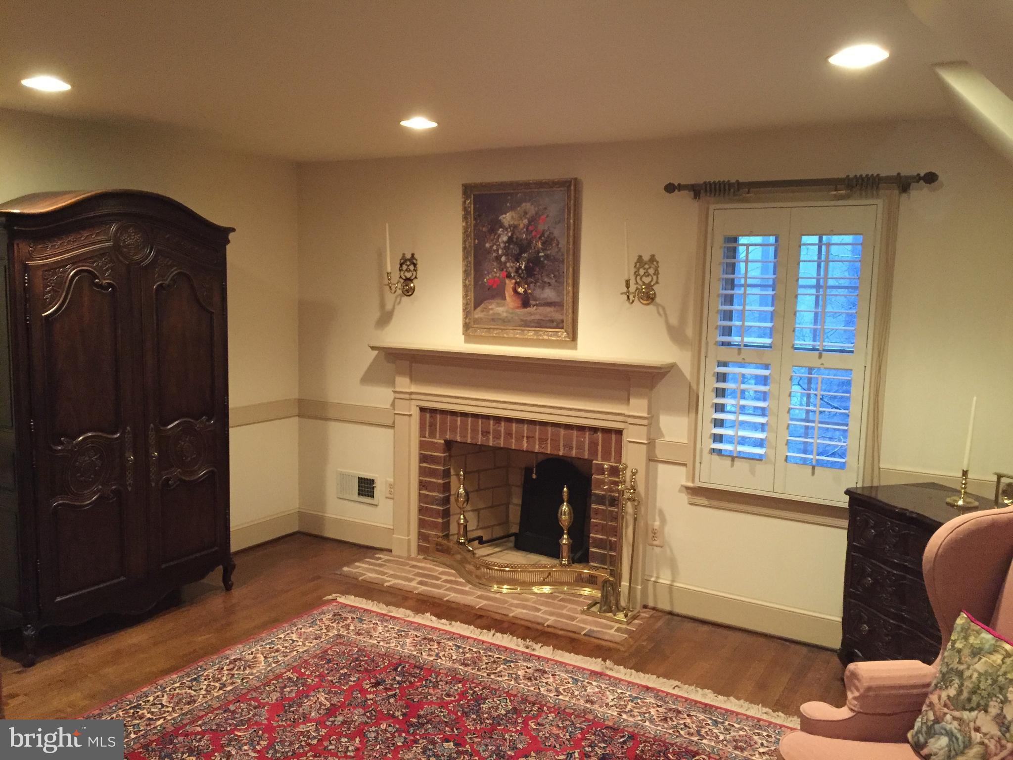 39218 Foxhill Road Leesburg, VA 20175 - Photo 24 of 36 Master Bedroom with Fireplace