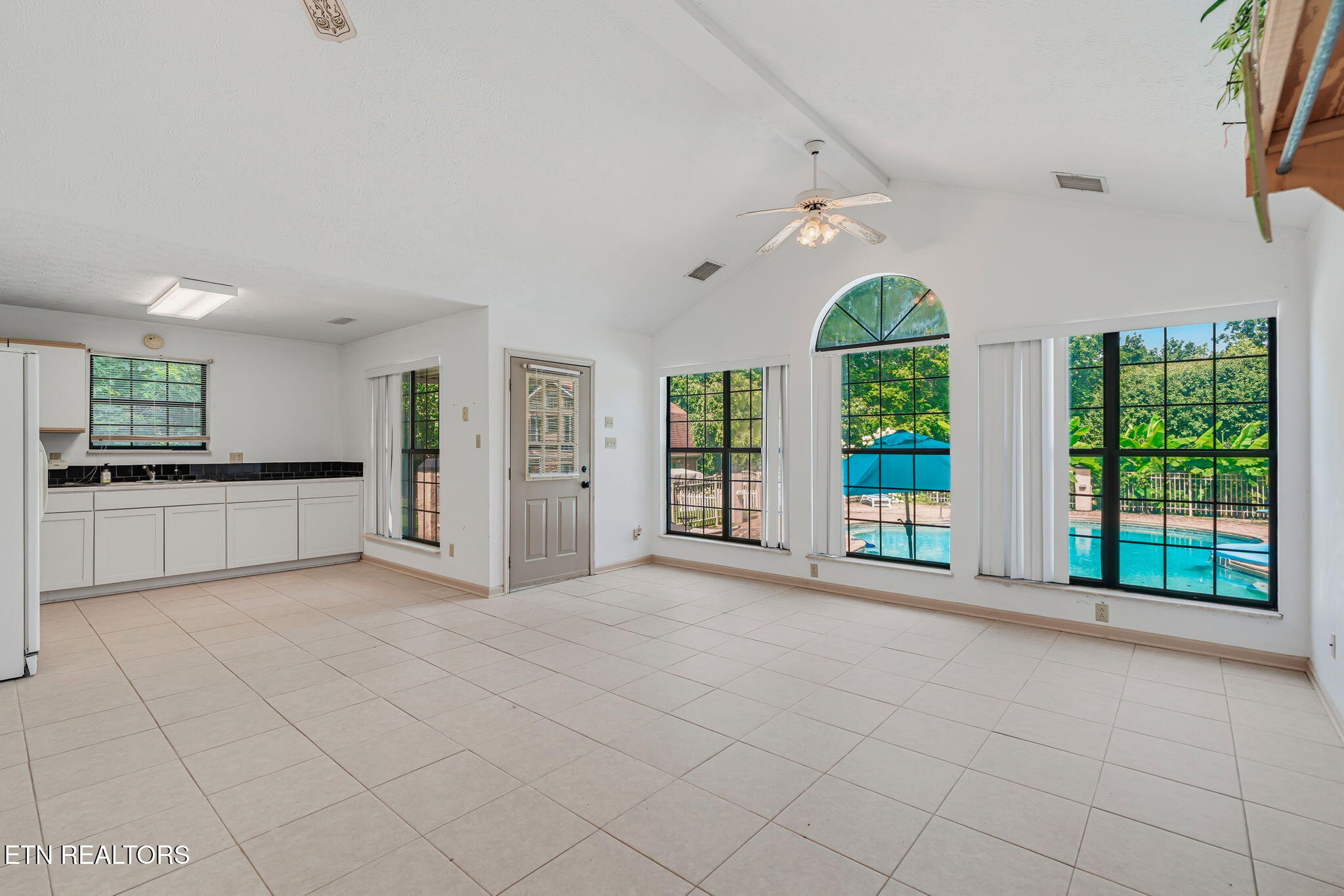 8708 Pedigo Ridge Road Powell, TN 37849 - Photo 42 of 59 pool house view to pool