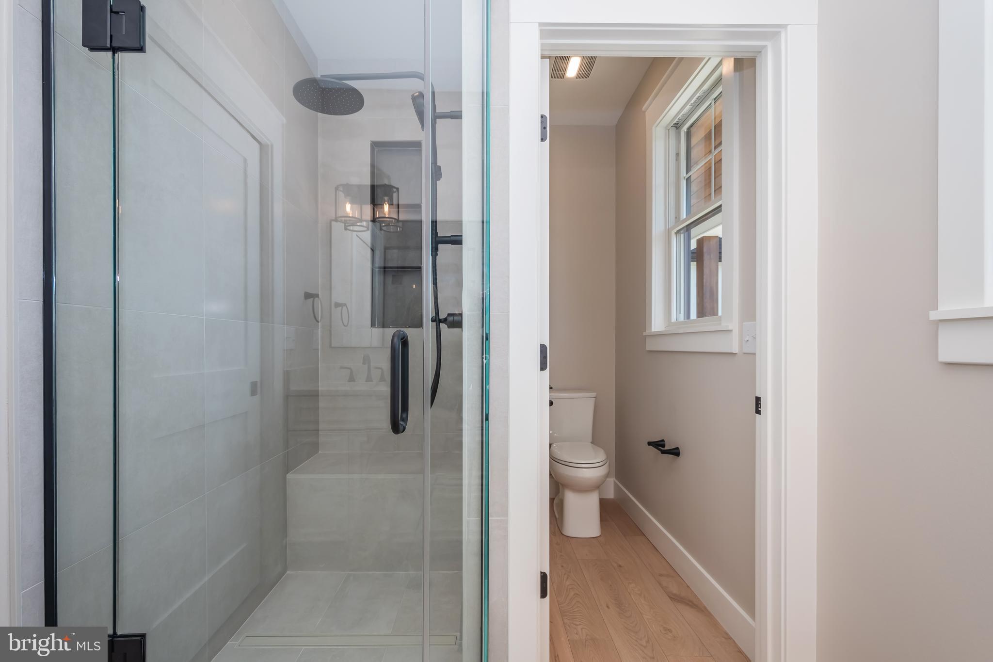 71 Walnut Ridge Grantsville, MD 21536 - Photo 47 of 55 a bathroom with a granite countertop shower