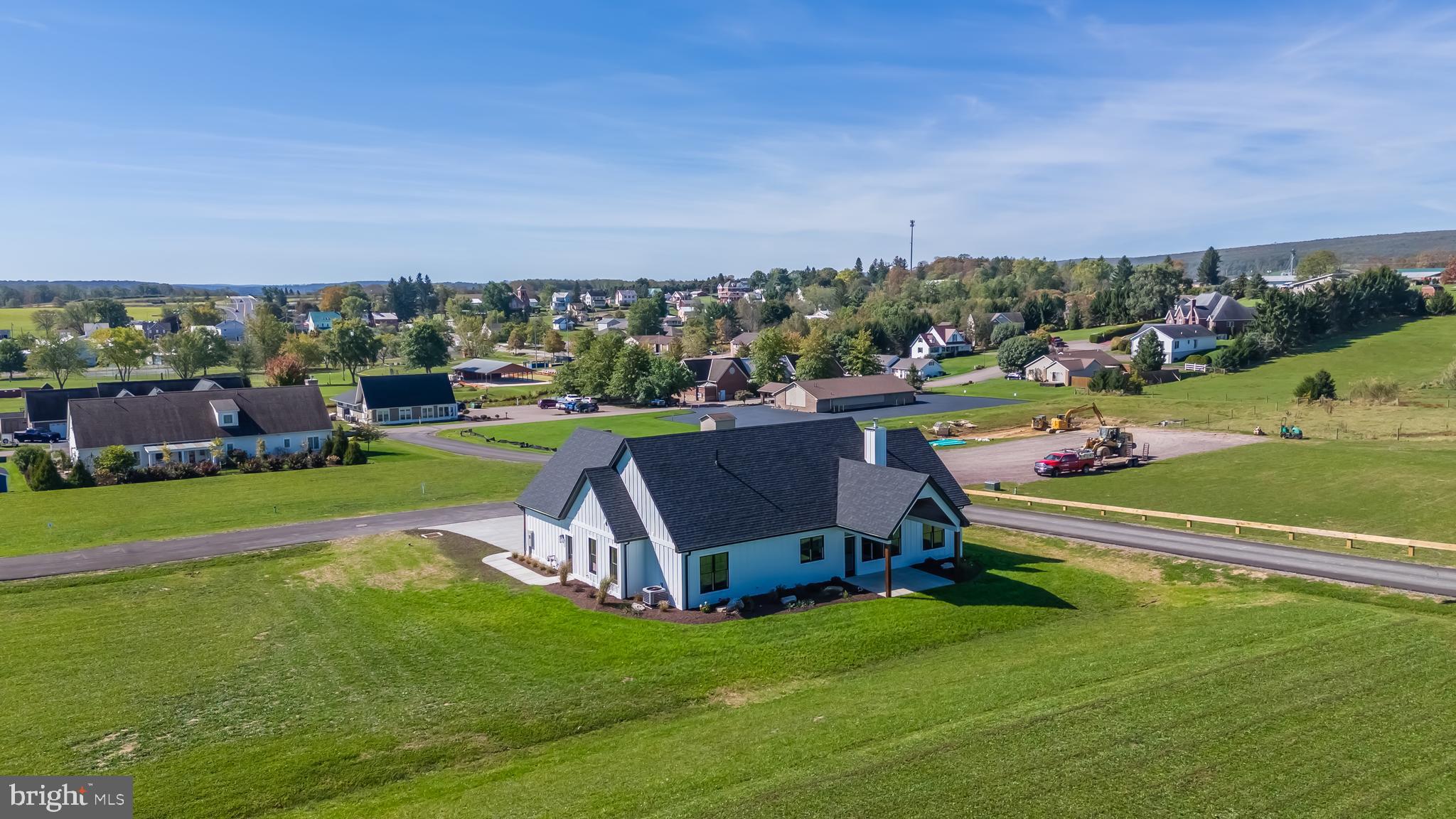71 Walnut Ridge Grantsville, MD 21536 - Photo 7 of 55 an aerial view of a house with a garden