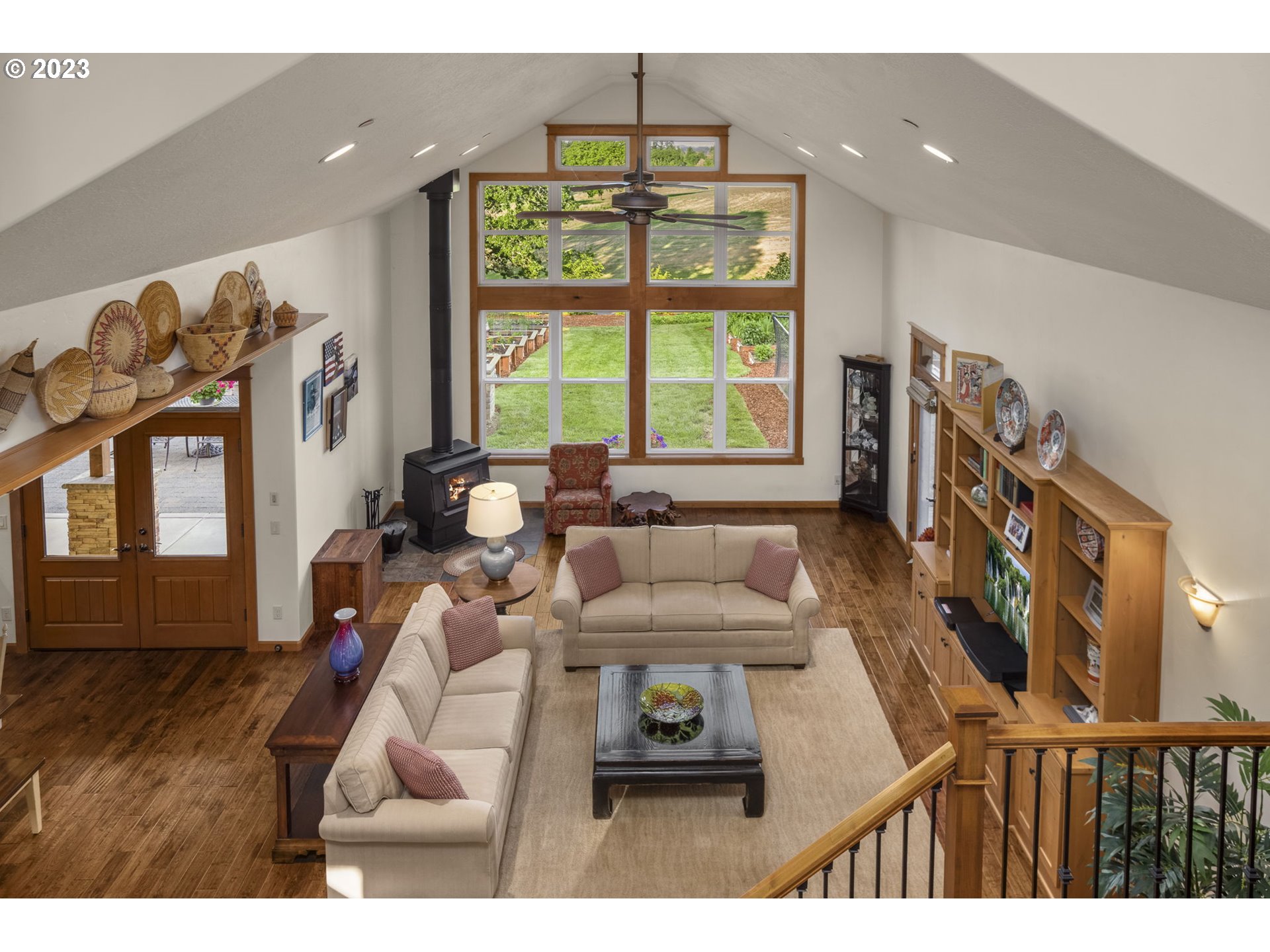 4185 Southwest Lafollett Road Cornelius, OR 97113 - Photo 13 of 45 a living room with furniture and a window