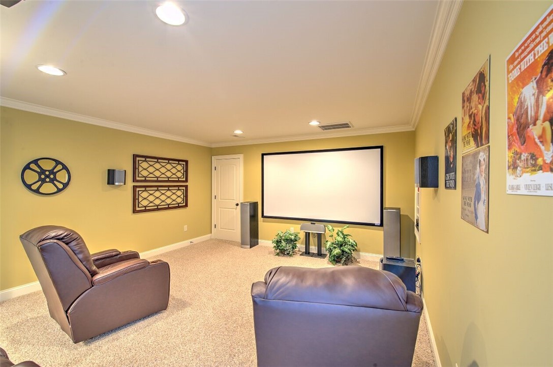 108 Bree Drive Anderson, SC 29621 - Photo 28 of 43 Media room (or 6th bedroom)