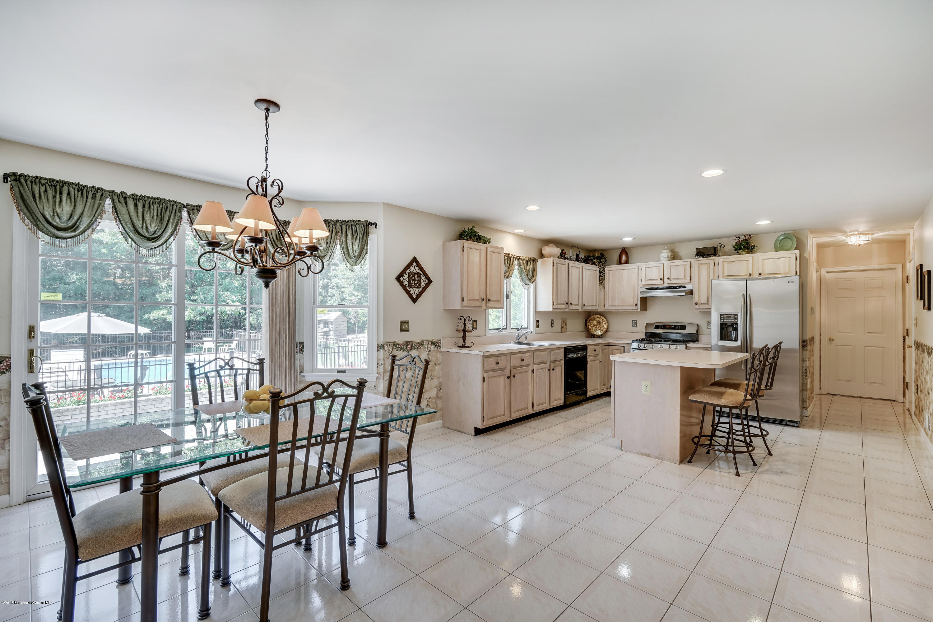 6 Overlook Drive Jackson, NJ 08527 - Photo 20 of 50 a view of a dining room with furniture window and outside view