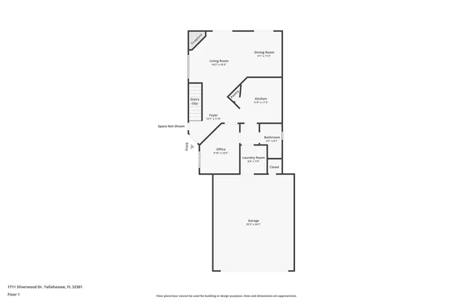 $315,000 | 1711 Silverwood Drive, Tallahassee, FL 32301