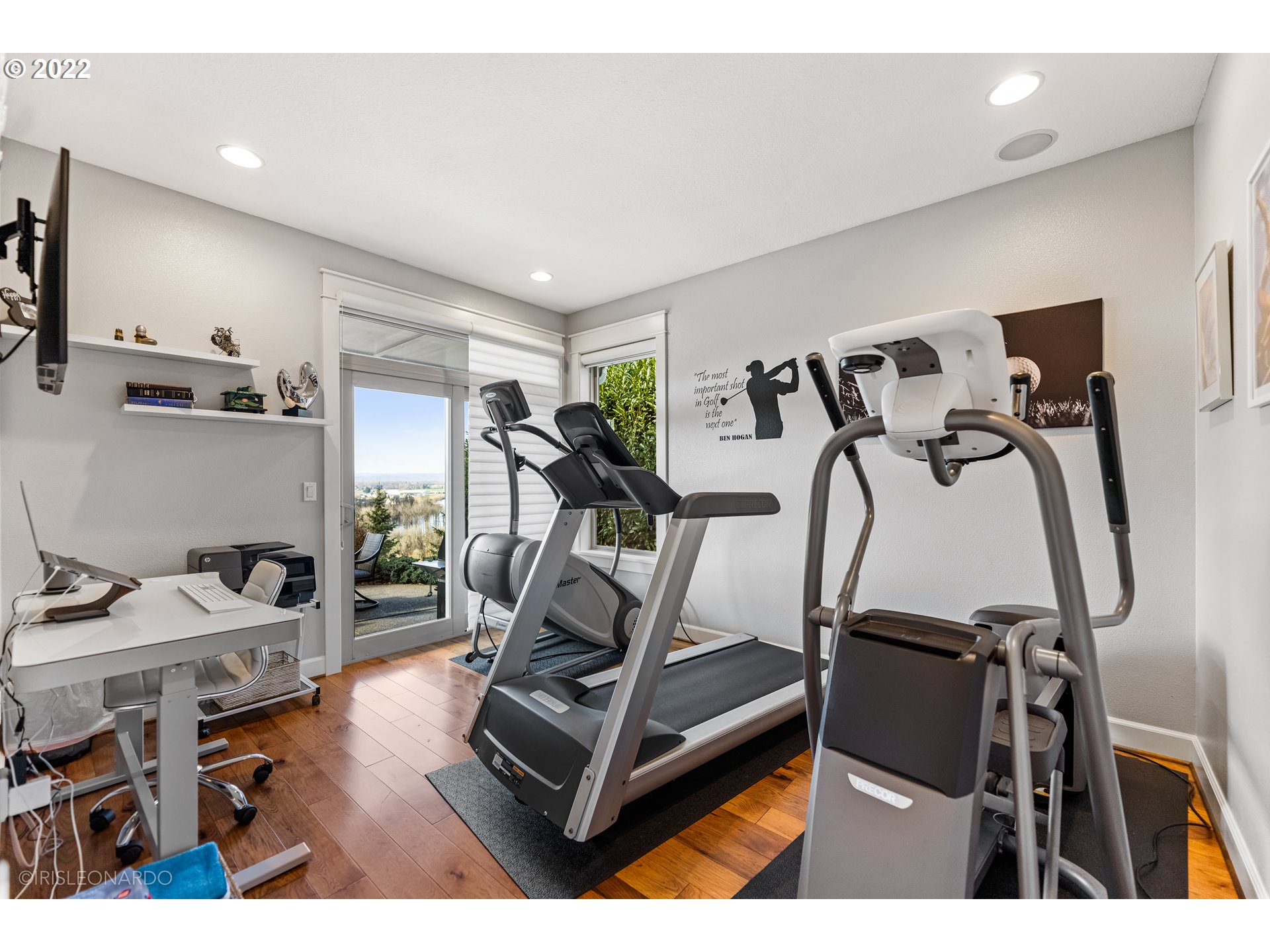 33806 Northwest Norstar Ranch Road Ridgefield, WA 98642 - Photo 23 of 32 a view of a room with gym equipment