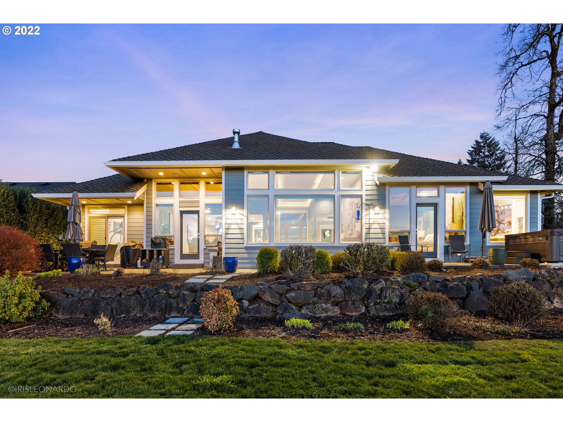 33806 Northwest Norstar Ranch Road Ridgefield, WA 98642 - Photo 29 of 32 front view of a house with a yard