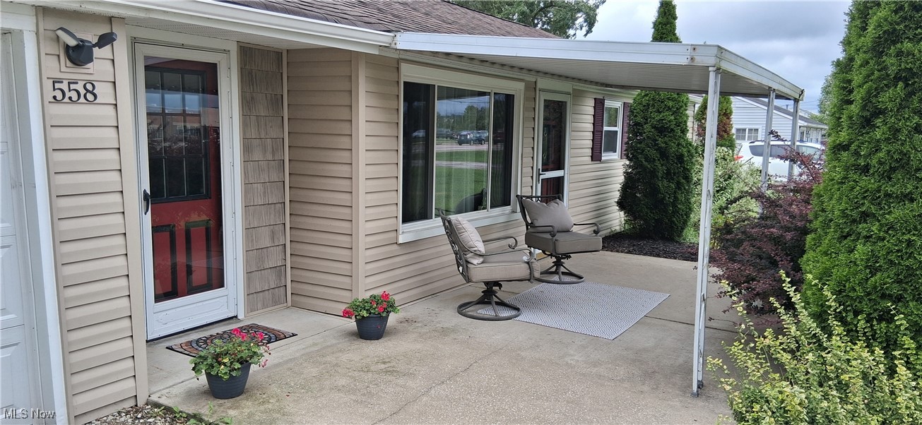 558 Frost Road Streetsboro, OH 44241 - Photo 3 of 32 Front Porch area great for enjoying the beautiful weather.